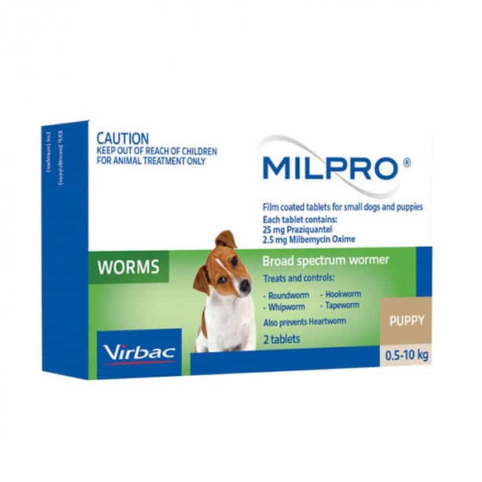 Milpro® Puppy (Box of 24) Chewable tablet (Copy) - Image 1