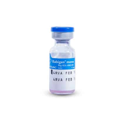 RABIGEN® Mono (Rabies Vaccine)/Box 50 pc / exp 30-9-2025